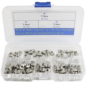 img 4 attached to Hammer Fastener Assortment Aluminum Profile 120