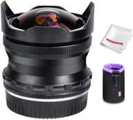 📷 pergear 7.5mm f2.8 fish-eye manual focus lens for nikon z mount aps-c mirrorless camera z50 logo