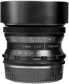 img 1 attached to 📷 PERGEAR 7.5mm F2.8 Fish-Eye Manual Focus Lens for Nikon Z Mount APS-C Mirrorless Camera Z50