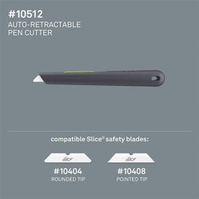 img 1 attached to 🖊️ Slice 10512 Pen Cutter: Auto-Retractable Ceramic Blade for Enhanced Safety, Long-Lasting Sharpness 11x Beyond Traditional Steel Blades