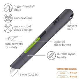 img 2 attached to 🖊️ Slice 10512 Pen Cutter: Auto-Retractable Ceramic Blade for Enhanced Safety, Long-Lasting Sharpness 11x Beyond Traditional Steel Blades