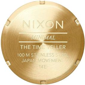 img 1 attached to ⌚ NIXON Тайм Теллер A045: Изысканные женские часы с диаметром 19,5 мм и ремешком 18 мм