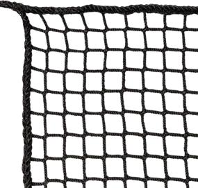 img 4 attached to 🏌️ YLOVAN Golf Netting High Impact Barrier Net for Sports Practice - Black, 10 x 10 Ft / 10 x 15 Ft