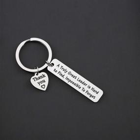 img 2 attached to 🎁 TGBJE Leader Gift: Unforgettable Keychain Thank You Gift for Boss & Leader