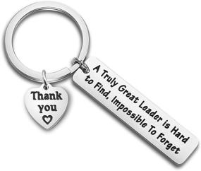 img 4 attached to 🎁 TGBJE Leader Gift: Unforgettable Keychain Thank You Gift for Boss & Leader