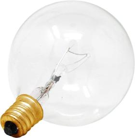 img 2 attached to 💡 10-Pack Mandala Crafts Replacement Light Bulbs for Wax Warmers and Diffusers - E12, 120v 40-Watt G16.5 Bulbs - Candle Melts, Fragrance Burners, Oil Lamps