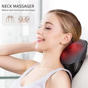 img 2 attached to Shiatsu Back Neck Massager Relaxation