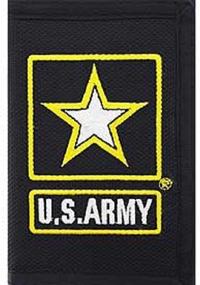 img 1 attached to Army Direct Embroidered Fold Wallet