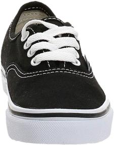 img 3 attached to Black Skate Vans Kids Authentic Shoes