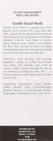 img 1 attached to GlyMed Plus Age Management Gentle Facial Wash: An 8 Ounce Skin Rejuvenation Solution