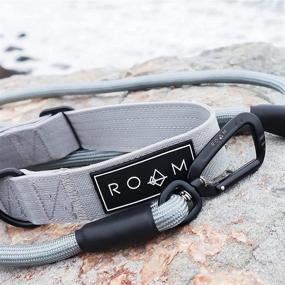 img 3 attached to Premium ROAM Dog Collar - Adjustable Heavy Duty Nylon Collar with Quick-Release Metal Buckle