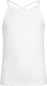 img 1 attached to 👚 Dreamstar Girls' Cami Tank Top - Girls' Clothing Tops, Tees & Blouses