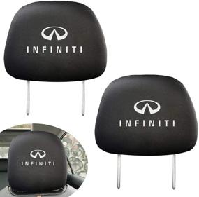 img 1 attached to Infiniti Headrest HeadRest Printed Universal