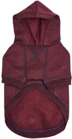 img 1 attached to 🐶 Blueberry Pet Basics: Soft & Cozy Dog Hoodie Sweatshirts in 4 Color Options