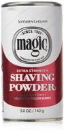 💪 extra strength red magic shaving powder - 5 oz (pack of 3) logo