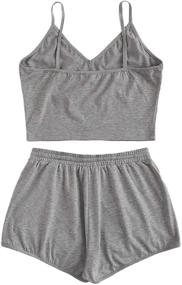 img 3 attached to 👗 SweatyRocks Womens Outfits: Stylish Sleeveless Shorts, Jumpsuits, Rompers & Overalls