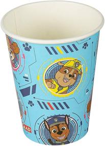 img 2 attached to 🐾 Paw Patrol Paper Cups - Disposable Heavy Duty 9 Oz Cups for Kids, Everyday Use & Occasions - 20 Count, Blue Design