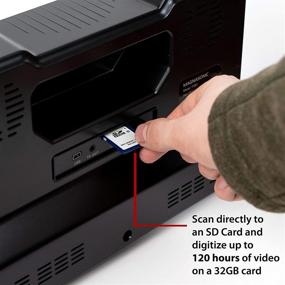 img 1 attached to 🎞️ Magnasonic Супер 8/8мм Сканер пленки - Конвертируйте пленку в цифровое видео, 2,3" дисплей, Дигитализируйте и просматривайте 3", 5", 7" Супер 8/8мм катушки с фильмом (FS81)