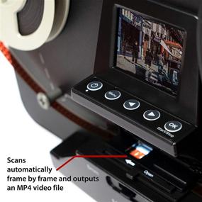 img 2 attached to 🎞️ Magnasonic Супер 8/8мм Сканер пленки - Конвертируйте пленку в цифровое видео, 2,3" дисплей, Дигитализируйте и просматривайте 3", 5", 7" Супер 8/8мм катушки с фильмом (FS81)