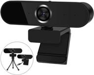 📷 high-definition webcam with microphone: full hd 1080p video camera for pc, laptop, and desktop - pro streaming webcam for calling, conferencing, and gaming - with tripod and built-in mic logo