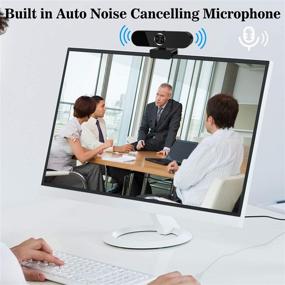 img 1 attached to 📷 High-Definition Webcam with Microphone: Full HD 1080p Video Camera for PC, Laptop, and Desktop - Pro Streaming Webcam for Calling, Conferencing, and Gaming - with Tripod and Built-in Mic