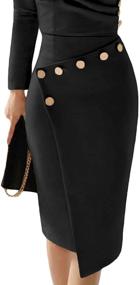 img 1 attached to 👗 SEBOWEL Women's Casual Bodycon Cocktail Dresses for Women's Clothing