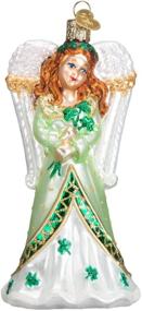 img 4 attached to 🎄 Beautifully Crafted Old World Christmas Collection: Glass Blown Irish Angel Ornaments for Your Christmas Tree