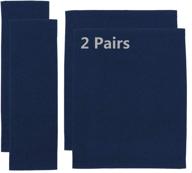 🪑 replacement canvas cover for directors chair, navy - mars 2 set, size: 20cm x 52cm + 52cm x 41cm logo