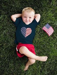 img 2 attached to Tstars American Patriotic Toddler T Shirt