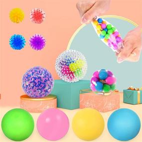 img 1 attached to 🧠 Hokoad Stress Balls Fidget Kids: The Perfect Solution for Stress Relief and Focus Enhancement