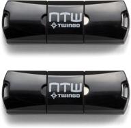 ntw twingo: portable micro sd card reader/ memory card reader/ usb 2.0 adapter/ micro usb otg/ android phone/macbook/ pc/ tablets compatible – 2 pack logo