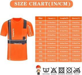 img 3 attached to 👕 Enhanced Visibility: XXX Large Outdoor Reflective Shirts for Maximum Safety