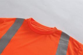 img 1 attached to 👕 Enhanced Visibility: XXX Large Outdoor Reflective Shirts for Maximum Safety