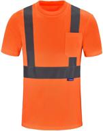 👕 enhanced visibility: xxx large outdoor reflective shirts for maximum safety logo