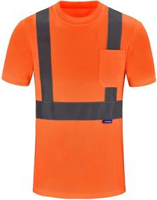 img 4 attached to 👕 Enhanced Visibility: XXX Large Outdoor Reflective Shirts for Maximum Safety