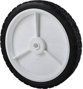 img 2 attached to 🪜 Arnold 10" Lawn Mower Wheel with 50-Pound Load Capacity