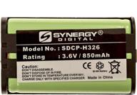 🔋 radio shack 23-908 cordless phone battery combo-pack - 2 x sdcp-h326 batteries included! logo