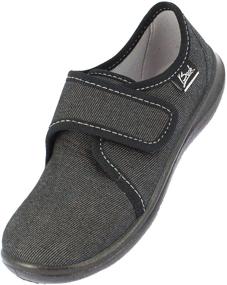 img 4 attached to 👞 Comfortable Beck Boys’ Basic Slippers - Stylish, Cozy and Durable Slippers for Boys