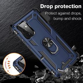 img 2 attached to Samsung Galaxy S20 FE 5G Case with Belt Clip - Military Grade Full-Body Protection Cover with Holster and Ring Holder