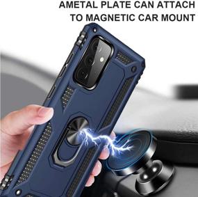 img 1 attached to Samsung Galaxy S20 FE 5G Case with Belt Clip - Military Grade Full-Body Protection Cover with Holster and Ring Holder