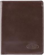 👝 streamlined style with big skinny hipster leather bi fold wallet logo