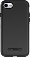 otterbox symmetry series case for iphone se (2nd 📱 gen - 2020) and iphone 8/7 (not plus) - black logo