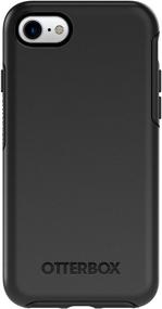 img 4 attached to OtterBox Symmetry Series Case for iPhone SE (2nd 📱 Gen - 2020) and iPhone 8/7 (Not Plus) - Black