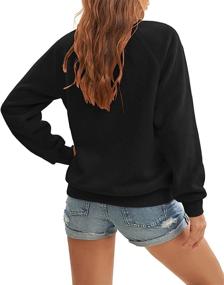 img 1 attached to 👚 Panadila Women's Oversized Sherpa Pullover Sweatshirt – Casual Warm Sweater with Crewneck, Long Sleeve Shirts