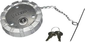 img 1 attached to 🔒 Velvac 600185-6 Vented Aluminum Fuel Cap (3-inch, Female)