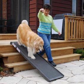 img 3 attached to Convenient and Versatile Folding Pet Ramp: 🐾 PetSTEP Original – Ideal for Pets of All Sizes