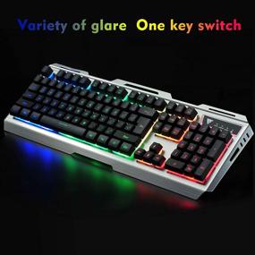 img 3 attached to 🖥️ Mac Compatible 104-key Keyboard for PC Gamers