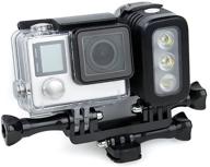 waterproof flash led fill night light mount kit for action camera/sports camera - snail shop logo