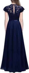 img 3 attached to Miusol Womens Retro Ruffle Bridesmaid Women's Clothing for Dresses