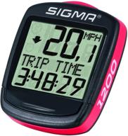 🚴 get accurate cycling data with sigma sport baseline 1200 wired bicycle computer logo